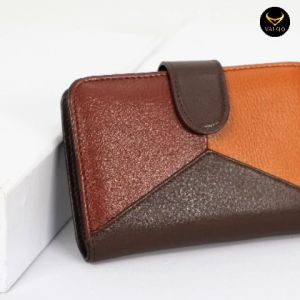 VALQO CELIA Dompet Kecil Wanita Kulit Sapi Cewek Perempuan Dompet Kartu Foto