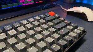 Mouse Pad Waterproof PU Leather Mousepad Kulit Tahan Aus Ukuran Besar 80x40cm