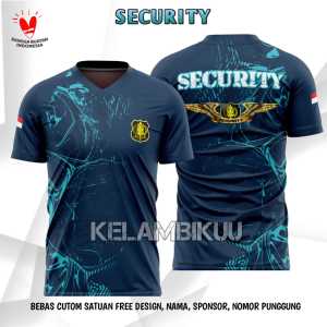 JERSEY SECURITY PRINTING TERBARU/BAJU KAOS SECURITY/JERSEY SATPAM CUSTOM/BAJU KAOS SATPAM MURAH/BAJU KAOS SATUAN PENGAMANAN