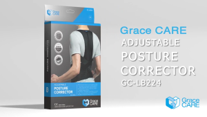 Đai chống gù lưng điều chỉnh tư thế Grace Care LB224
