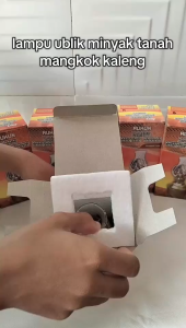 Lampu Teplok Minyak Tanah Ublik Semprong Kaca Mangkok Kaleng Rukun HK Haka 7 Warna Jadul