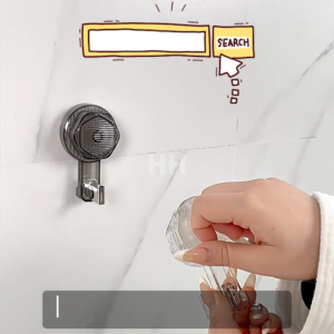 Ready Stock Hook Row Drill Free Punch Free 6 in 1 Wall Hook No Drill Heavy Duty Wall Hook Sticker Hanging Suction Cup Hanger Strong Adhesive Wall Mounted Kitchenware Cooking Tools Storage Organizer Bilik Mandi Gantung Tuala Gantung Kunci Beg Baju