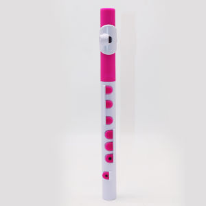 NuvoTOOT Plastic Long Flute C Scale Beginner Friendly Waterproof Resin Instrument Childrens Enlightenment Music Tool