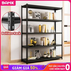 DAMIK Kệ Sắt V Lỗ 5/4/3 Tầng- Kệ Sắt Đa Năng Đựng đồ