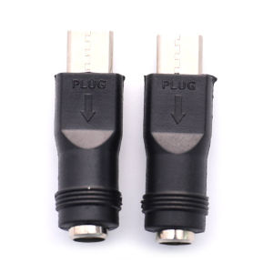 EELHOE | [NC]1PC DC Female Power Adapter Converter Jack To USB Type C Male Connector 5.5x2.1mm[NC]
