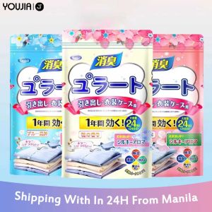 24Pcs/Pack Japan Moth Balls Rose/ Mixed/ Lavender Fragrance for Clothes Camphor Balls Anti-Mildew Moisture-Proof and Deodorizing Mothball Repellent Closet Protector Suitable for Mothers and Babies