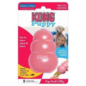 PetStbuyi KONG Classic ของเล่นสุนัขช่วยในการฝึกทักษะ ฝึกสมาธิ kong dog toy ยางสุนัขเคี้ยวของเล่นทำความสะอาดฟันจ่ายของเล่นสุนัขสำหรับของเล่นสุนัขกลางแจ้ง