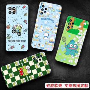 Cartoon Protection Phone Case for Samsung Galaxy A35 A22 A33 A55 A42 F15 M34 S25 Ultra Mermaid Han Dun Big Eye Frog Designs