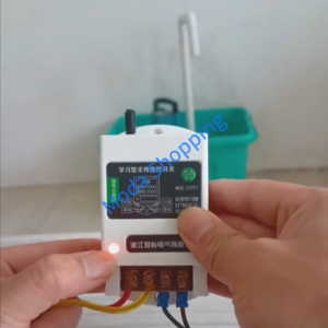 220V AC RF Remote Controller for Single‑Phase Water Pump Motor Ligngting Farm & Aquaculture Equipment Control