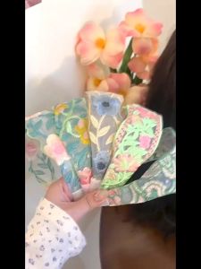 Embroidered Flower Headband for Women Wide-brimmed High-end Exquisite Floral Fabric Head Band Hair Accessories