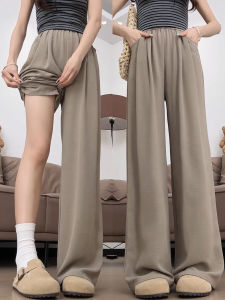 YAYANGREN | Cool Lightweight Flax Ramie Wide Leg Pants