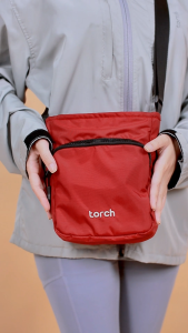 TORCH Kunpo Beg Selempang Simpel Elegan Lelaki Wanita Ringan Untuk Jogging - Sling Bag Running Bag
