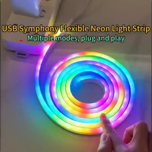 RGB Neon Light Strip APP Waterproof Music Sync Mode for Bedroom Room Outdoors Decro LED Strip Light