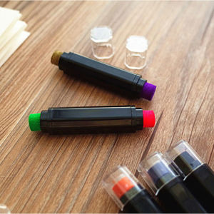 Dual-Color Dual-Head Seal Ink Pen DIY Album Scrapbooking Diary Accessories Material Multi-Color Small Seal Stamp Companion