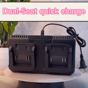21V 3A Original Lithium Battery Charger Dual seat Universal Adapter Portable Fast Charger