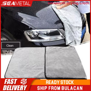 SEAMETAL Microfiber Towel for Car Motorcycle 600GSM Cleaning Cloth Super Absorbent Drying Wipe Cleaner Detailing Care