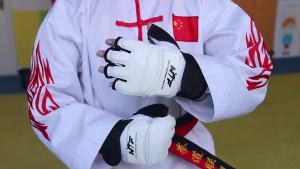 Sports Half Fingers Gloves Hands Protection Training Boxing Punch Gloves Breathable Lightweight Shock Absorption Taekwondo Glove