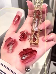 ลิปสติก GeGe Bear ลิปติก ลิปกลอส ไวท์เทนนิ่ง เนื้อกระจก คริสตัล ลิปลิปสติก ลิปสติกโคลน เนื้อนูม เนียน สีชัด