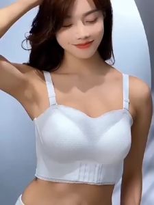 🇲🇾STOK KL PLUS SIZE Anti-Drop Pull Rope Anti-Slip No Wire Invisible Strapless Push Up Bra Baju Dalam无痕防滑聚拢无肩带内衣