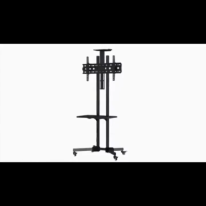 TV Stand 32- 75 Inch Mobile TV Hanger with Wheels Metal Bearing 80kg  Pylons Monitor Stand Bracket With Tray