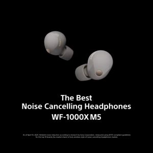 Sony WF-1000XM5 Noise Cancelling Truly Wireless Earbud (1 Years Official Sony Warranty)