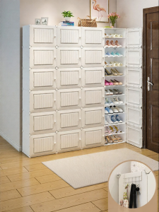 Dustproof Storage Multi-layer Plastic Shoe Rack
