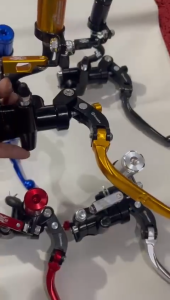 Lagi Promo Master Rem Kanan Custom  Accosatto Tabung Bonamici Akai Racing Terbaru Universal Semua Motor