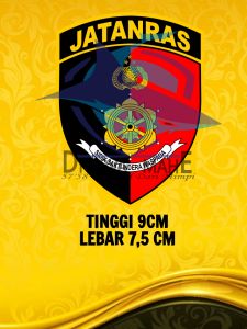 JATANRAS Stiker Jatanras Stiker Polisi Stiker Polri Stiker Reskrim Stiker Polda Stiker Polres Stiker HP Stiker HT Stiker Mobil Stiker Motor