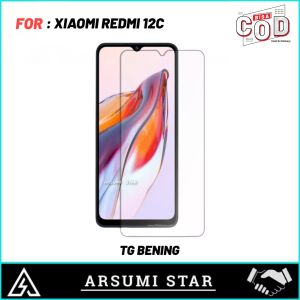 Cade Xiaomi Redmi 12C Paket 4in1 Camera Softcase Slim Black Matte Case Liquit + Anti Gores Ceramic Matte Anti Spy + Skin Camera Lens + Skin Carbon 3D