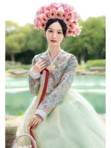 Hanbok Classy Authentic Korean National Female Royal Court Clothes Princess Miss Internet Celebrity Bridesmaid Photo Travel Photography Performance