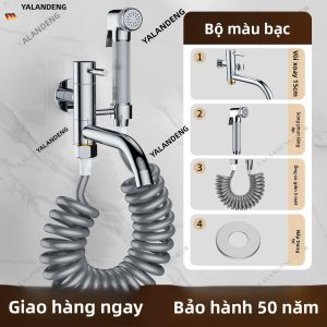 YALANDENG | Vòi Đồng Có Phun Sương Cho Chậu Lau Ban Công và Toilet