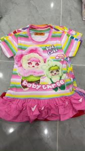 12-45kg váy baby three bé gái thun lạnh 3D mềm mịn mát bền đẹp mặc siêu cưng