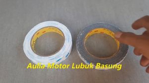 Lem 3M ORI Bolak Balik BB Double Tape Pe Foam 4 Meter