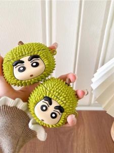 Fun Cartoon Silicone Protective Case for AirPods pro 3 Apple Bluetooth Earphones Soft Shell Anti-Fall Suitable for 1/2 Generation