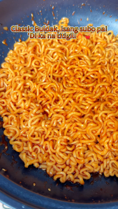 Mr.Squirrel Hot Chicken Noodles 142g x 5 Pack Korean Style Turkey Cream Cheese Super Spicy Creamy & Spicy