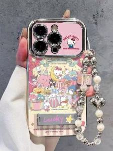 Cartoon Cat Party Phone Case Silicone Protective Cover for VIVOiQOO15 13/12PRO+/11/8 Z6 Soft Womens NEONeo8 Advanced Z10Z8Z7 Anti-Fall Neo7/6/5/3 New View