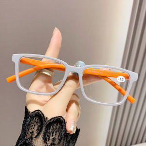 Colorful Anti-blue Light Reading Glasses Trendy Women Trendy Personality Fashionable Glasses Frame Elderly Reading Glasses 6902