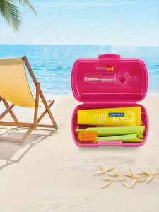 Curaprox | Travel Portable Gingival Care Toothbrush Set