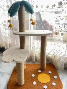 Pohon Kelapa Pohon Kucing Cakaran Kucing Mainan Kucing Cat House Garukan Kucing Cat Tree