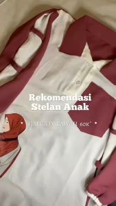 Lucia setelan anak/stelan anak 3-11 tahun/stelan anak viral/harga terjangkau