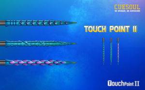 CUESOUL 3pcs 29/33/37/41/45mm Dart Steel Tips TOUCH 2nd Generation Flared Colored Dart Replacement Points Pins