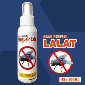 PENGUSIR LALAT Paling Ampuh 100% | bahan Alami 100ml