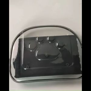 Transparent Pet Carrier Travel Bag for Small Dogs Cats Foldable Travel Handbag Zipper