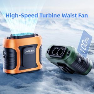 Wearable Portable Dual Airflow Fan