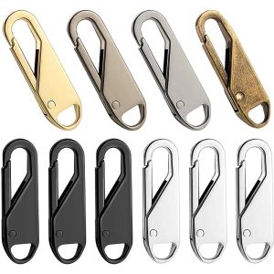 5PCS Zippers Head Universal Instant Zipper Repair Kit Replacement For Broken Buckle Travel Bag Suitcase Zipper Head DIY Sewing Craft