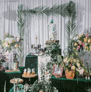 Square wedding iron arch backdrop stand for decoration props Gold iron arch Birthday party Easy to carry and install