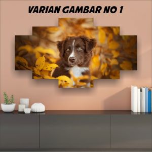 Hiasan Dinding Gambar Anjing Print Ultra HD 4K / Dekorasi Gambar Anjing / Hiasan Pet / Hiasan Doggy