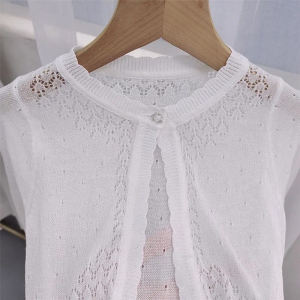 Girls' Summer Lightweight Ice Silk Shawl & Children's Outerwear