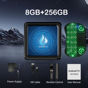 Android 16 Allwinner H313 Smart TV Box 8GB+256GB Google Assistant 8K Ultra Video Bluetooth6.0 Media Player Very Fast Set Top Box