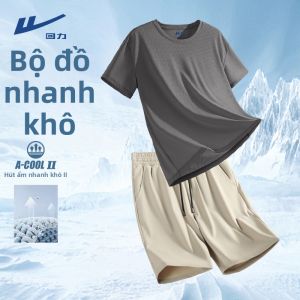 Warrior | Bộ Áo Thun và Quần Short Thể Thao Nhanh Khô cho Nam